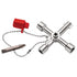KNIPEX Schaltschrankschlüssel – 76 mm
