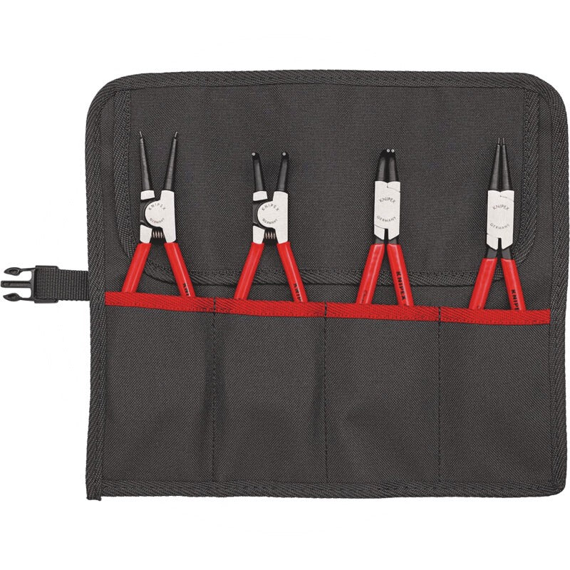KNIPEX Sicherungsringzangen-Set Inhalt • 1x Sicherungszange gerade für I