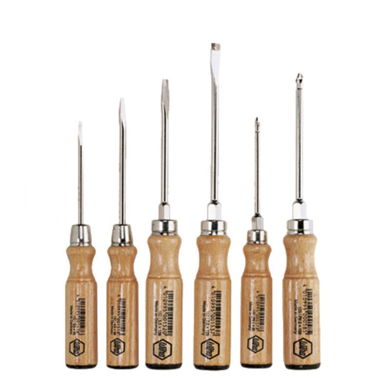 wiha Schlitz- und Pozidriv-Schraubendreher Inhalt Schlitz - 3,5 x 75 mm, 4.5 x 90 m