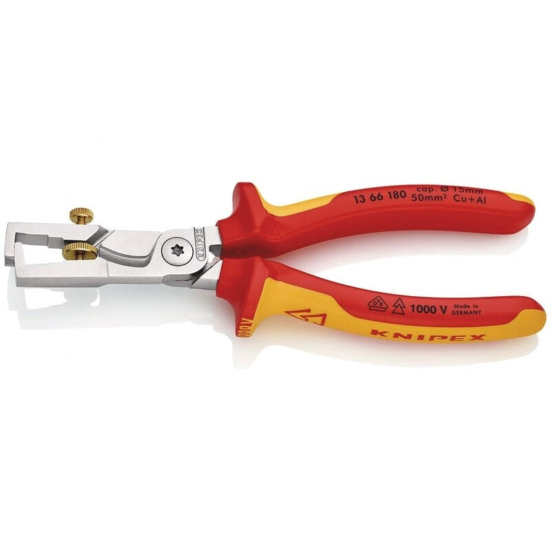 KNIPEX Kabelschere mit Abisolierfunktion Technische Daten Breite: 85 mmHöhe: 29 m
