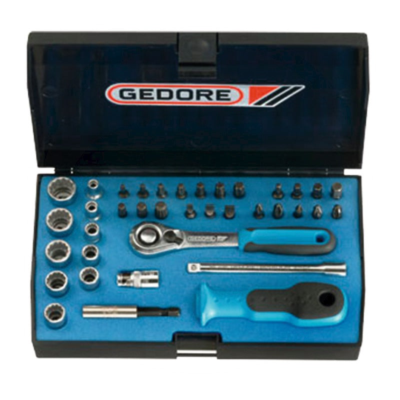 GEDORE Steckschlüssel-Satz 1/4"