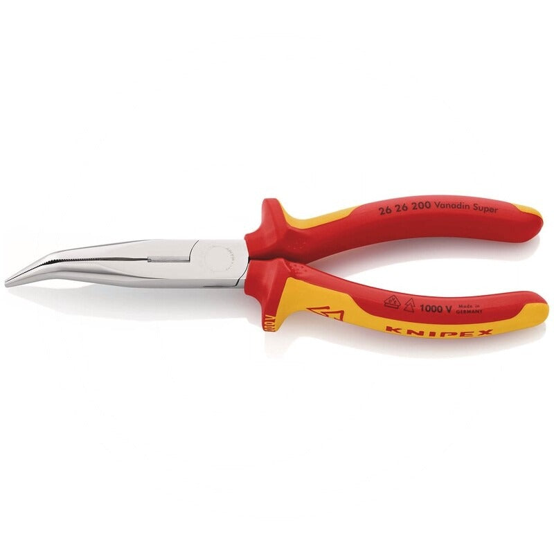 KNIPEX Flachrundzange – 200 mm Technische Daten Breite: 56 mmHöhe: 19 m