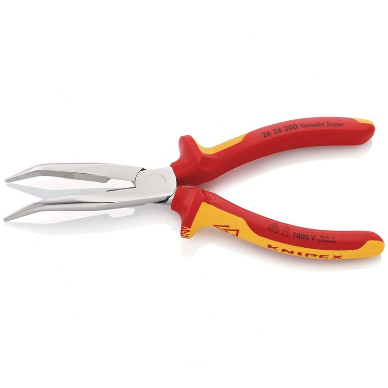 KNIPEX Flachrundzange – 200 mm Technische Daten Breite: 56 mmHöhe: 19 m – Bild 2