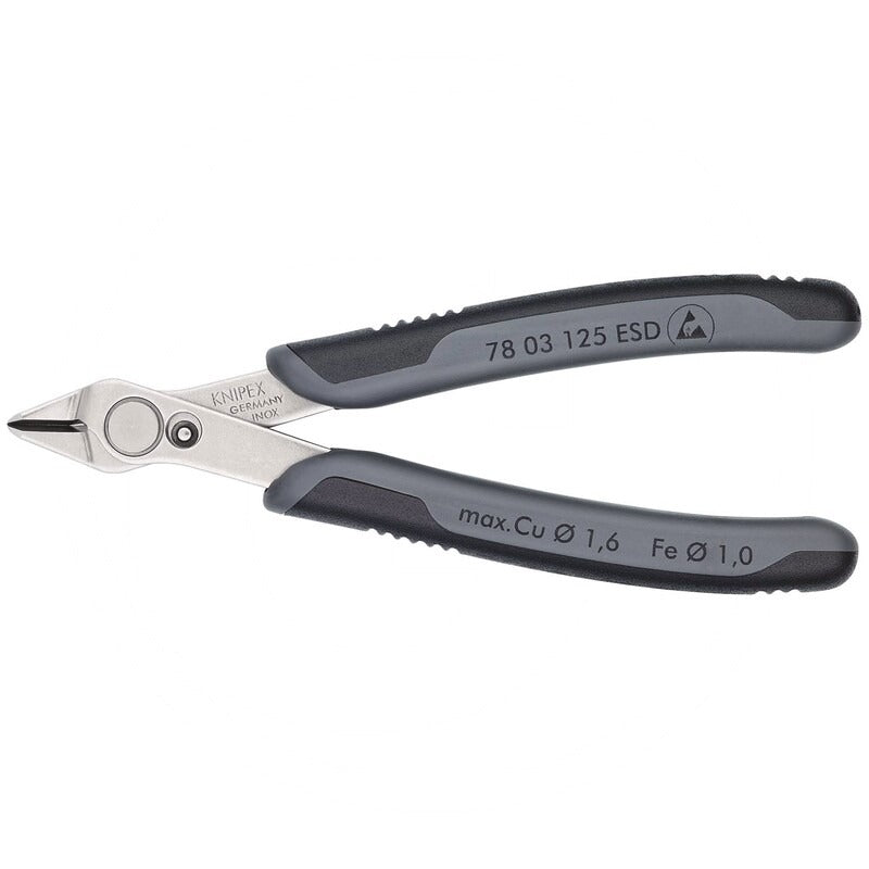 KNIPEX Electronic-Super-Knips® ESD Technische Daten Breite: 61 mmHöhe: 13 m