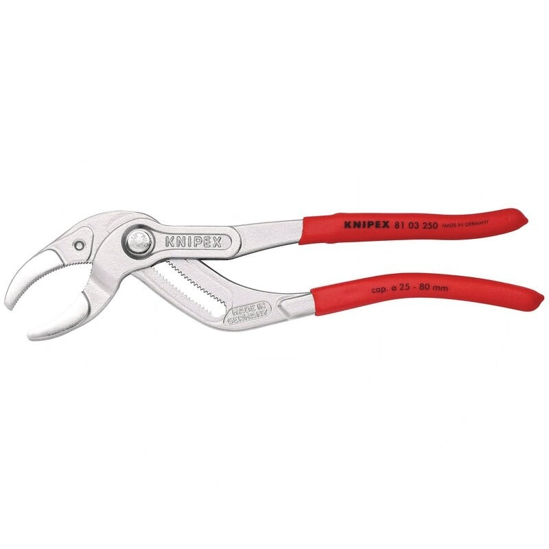 KNIPEX Siphon-und Connectorenzange Technische Daten Breite: 62 mmHöhe: 17 m