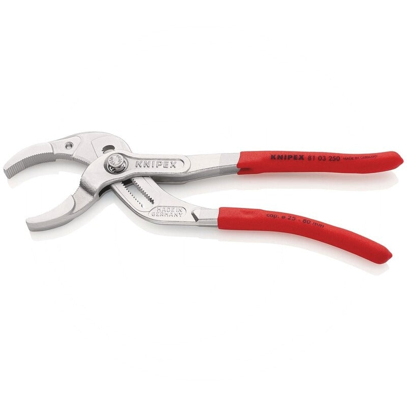 KNIPEX Siphon-und Connectorenzange Technische Daten Breite: 85 mmHöhe: 23 m
