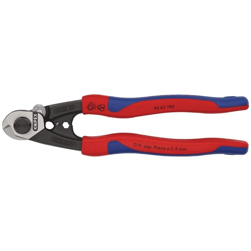 KNIPEX Drahtseilschere – 190 mm Technische Daten Breite: 60 mmHöhe: 20 m