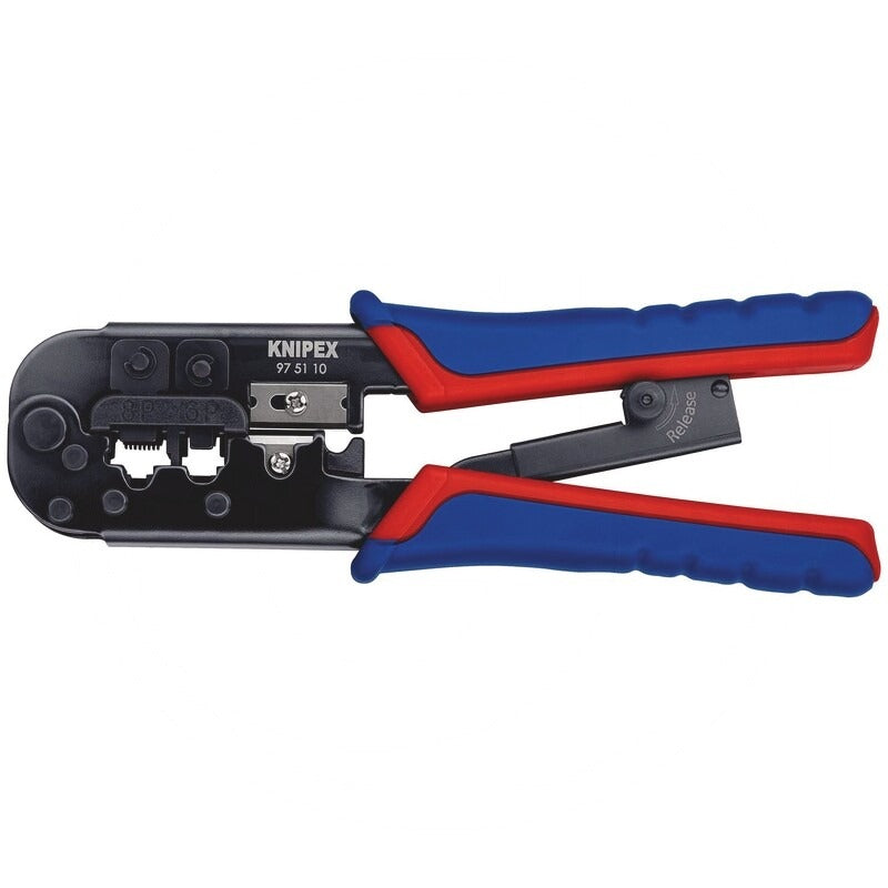 KNIPEX Crimpzange passend für Westernstecker Technische Daten Breite: 70 mmHöhe: 18 m