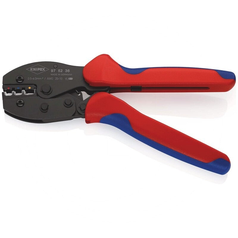 KNIPEX PreciForce® Crimpzange Technische Daten Breite: 70 mmHöhe: 30 m