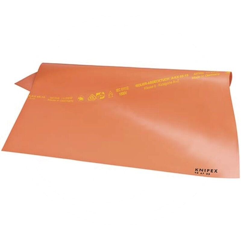 Abdecktuch aus Gummi 500 x 500 x 1,0 mm