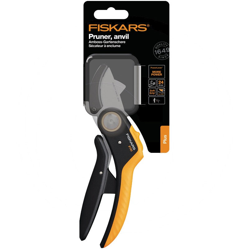 Fiskars Amboss-Gartenschere – 285 mm – Bild 2