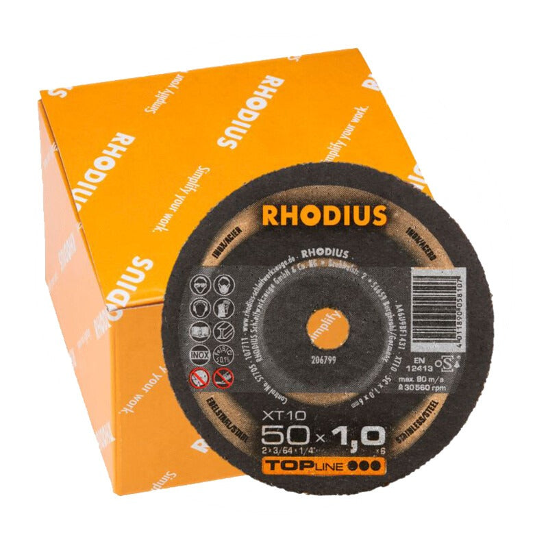 RHODIUS VPE50 Trennscheibe XT10 Ø (mm) 50