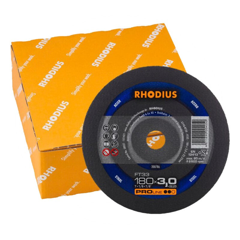 RHODIUS VPE25 Trennscheibe FT33 Ø (mm) 180