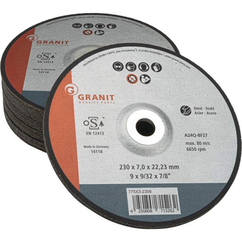 GRANIT VPE10 Schleifscheibe Stahl Ø (mm) 230