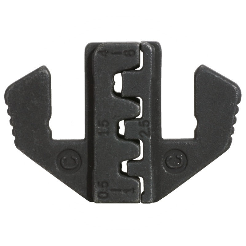 KS TOOLS Crimp Einsätze passend für Flachstecke, 115.1417 – 60 mm