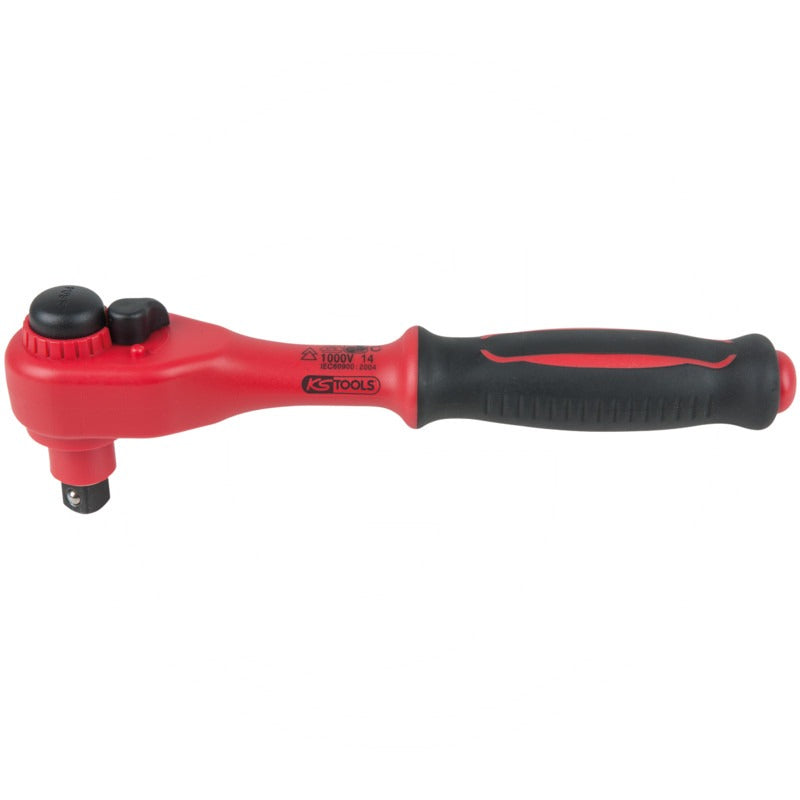 KS TOOLS 3/8" Isolierte Umschaltknarre, 72 Zahn