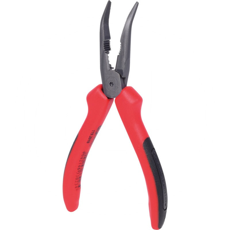 KS Tools ULTIMATE+ Flachrundzange, gebogen, 165mm – 162 mm