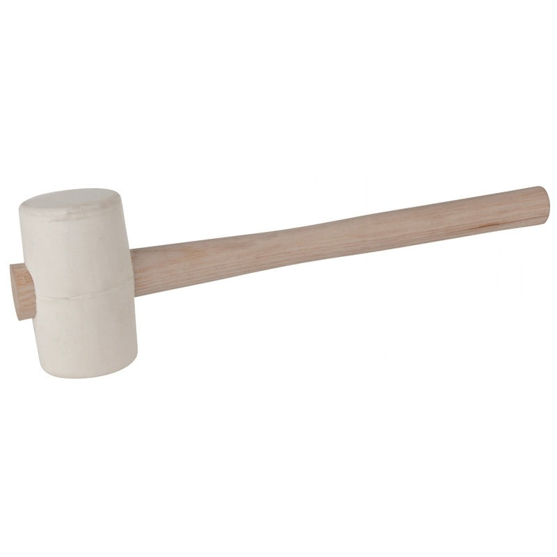 KS Tools Gummihammer weiss, 500g – 340 mm