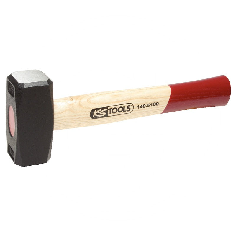 KS TOOLS Fäustel mit Eschestiel, 1250g – 272 mm