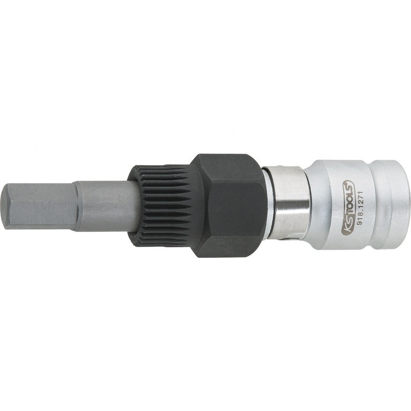 KS Tools 1/2" Generator-Kombischlüssel Innensechskant, 10,0 mm, 96 mm – 161 mm