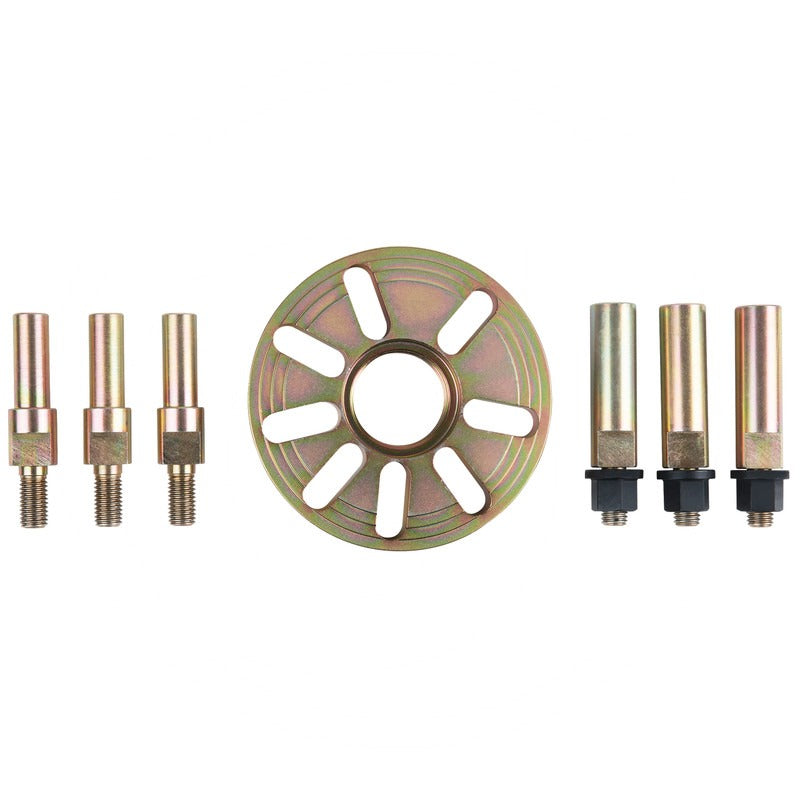 KS Tools Mercedes Riemenscheiben-Gegenhalte-Schlüssel-Satz, 7-tlg. – 150 mm