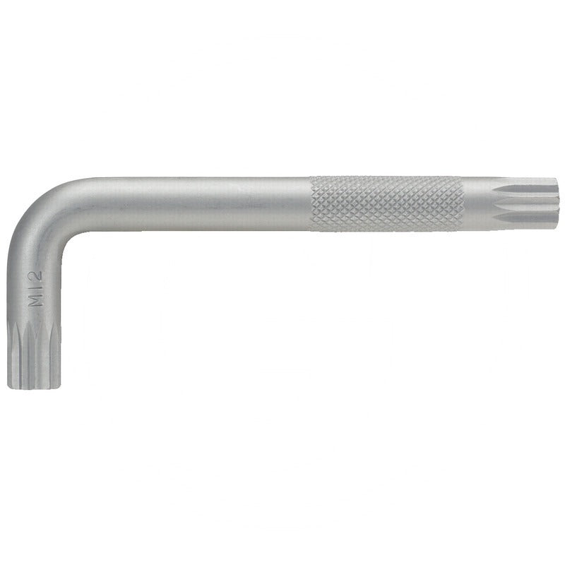 KS Tools XZN - Winkelstiftschlüssel, kurz, M8 – 90 mm
