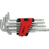 KS Tools Winkelstiftschll. TX m. Loch 10-tlg.