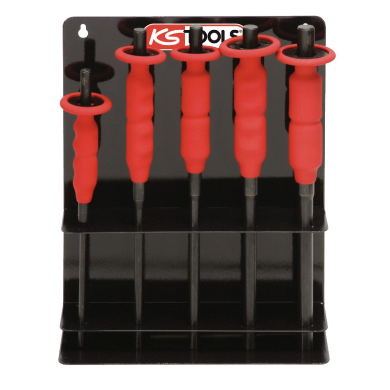 KS TOOLS Durchtreibersatz,Handschutzgriff,5-tlg. – 314 mm