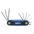 KS Tools CHROME+T x -Winkelstiftschlüssel Satz – 189 mm