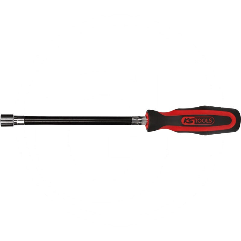 KS TOOLS Stecknuss Schraubendreher ERGO, 159.1125 passend für Außensechskant Schrauben – 279 mm