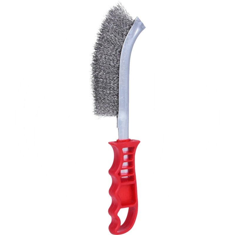 KS TOOLS Stahldraht-Allzweck-Drahtbürste – 250 mm