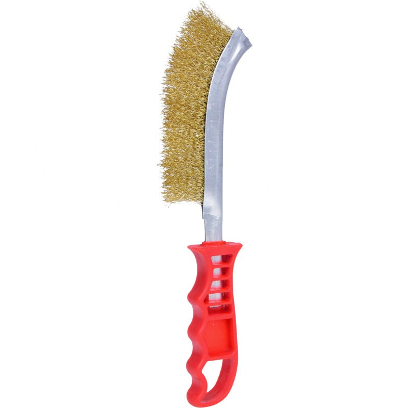 KS TOOLS Messingdraht-Allzweck-Drahtbürste – 250 mm