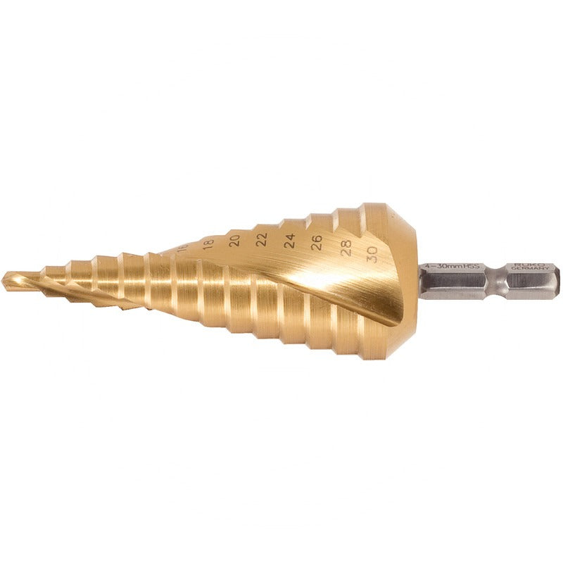 KS TOOLS HSS-TiN Stufenbohrer