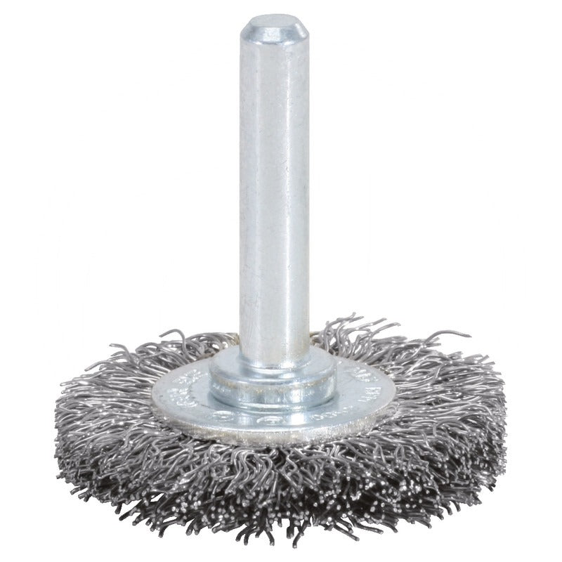 KS TOOLS Rostfreie Stahldrahtbürstenscheibe – 75 mm