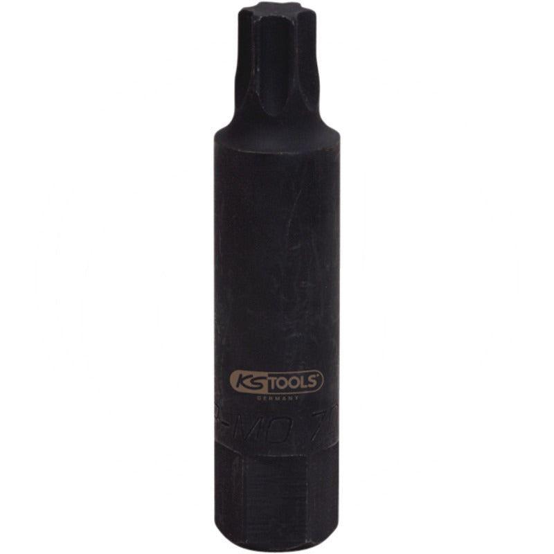 KS Tools Kraft Biteinsatz TX – 107 mm Größe Abtrieb (mm/Zoll) TORX® = T70