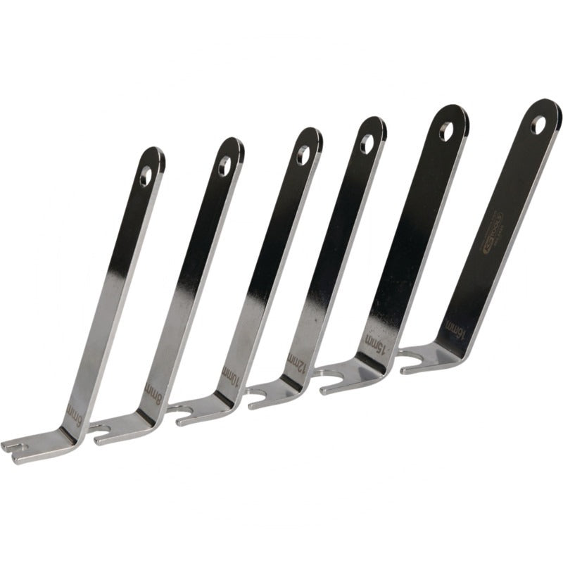 KS Tools Druckluft-Schnellverbinder-Lösewerkzeug-Satz,6-tlg – 64 mm
