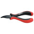 KS Tools Feinmechanik-Flachrundzange, gebogen – 135 mm