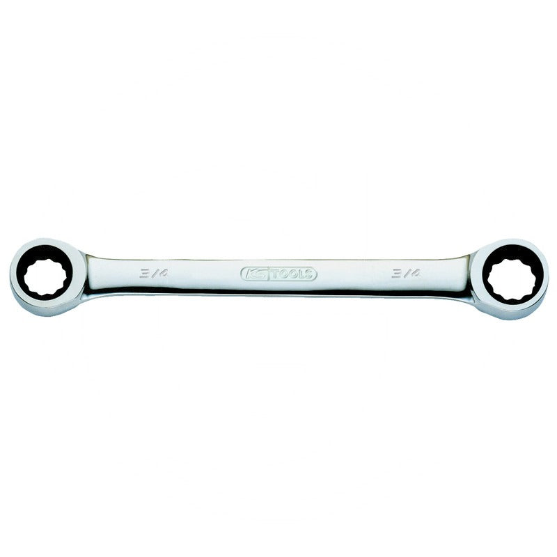 KS Tools GEAR+Doppelringschlüssel, 11/16' x 3/4' – 230 mm