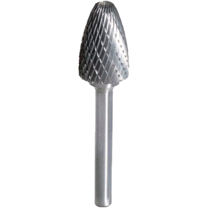 KS Tools HM Rundbogen-Frässtift Form F – 150 mm