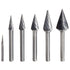 KS Tools HM Spitzkegel-Frässtift Form M – 150 mm D1 (mm) 12,0