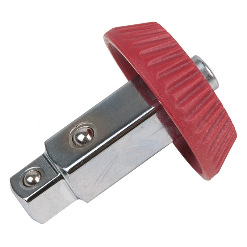 KS Tools 1/2"+3/8" Drehknopf-Umsteckvierkant – 52 mm