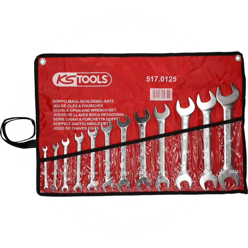 KS TOOLS CLASSIC Doppel-Maulschlüssel-Satz – 321 mm