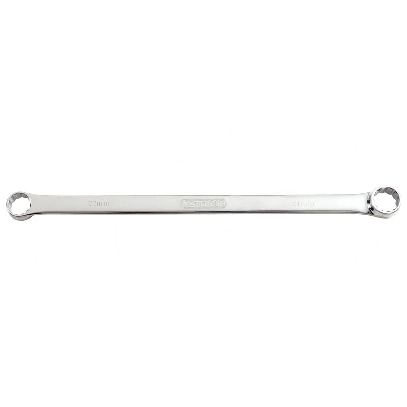 KS Tools CHROMEplus Doppel-Ringschlüssel, XL, 18x19mm – Ø 15,1 mm