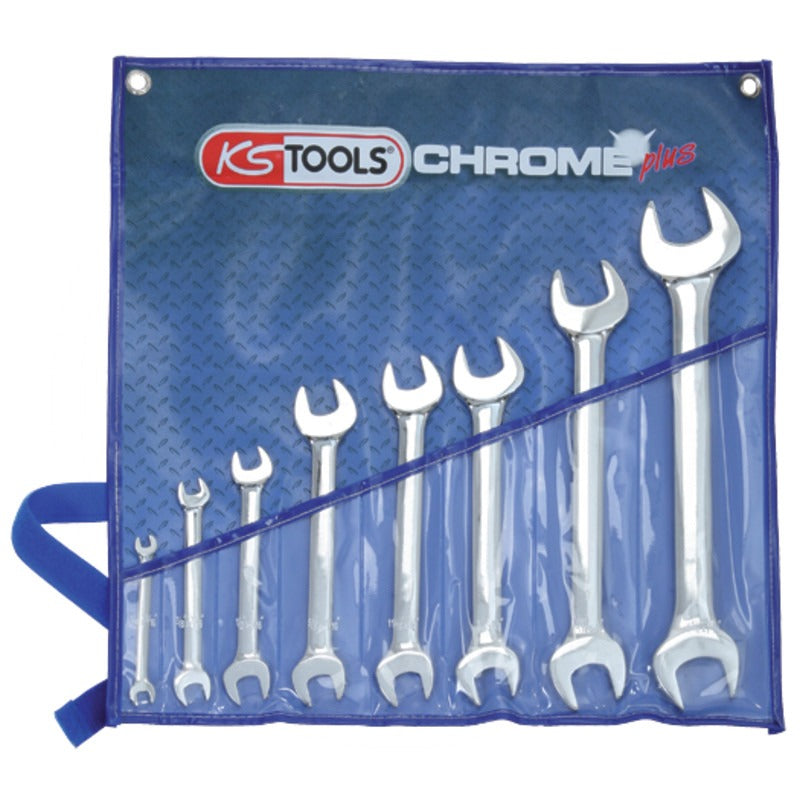 KS TOOLS CHROME+Doppelgabelschlüssel Satz – 342 mm