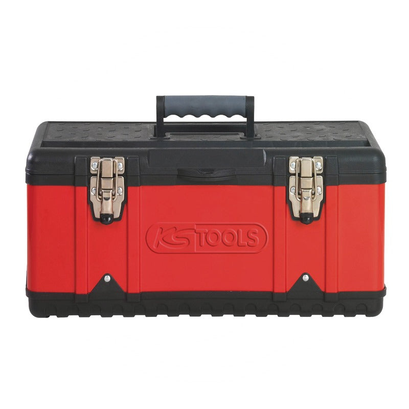 KS TOOLS Kunststoff-Stahlblech-Werkzeugkiste – 410 mm