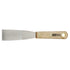 KS TOOLS Edelstahl-Spachtel, 38mm, mit Holzgriff – 227 mm