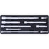 KS TOOLS Verlängerungs-Satz, 1/4´´+3/8´, 911.0007 – 336 mm
