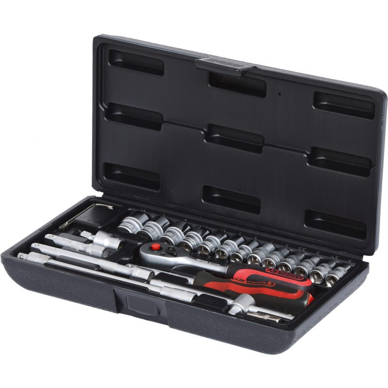 KS TOOLS 1/4" Steckschlüssel-Satz, 25-tlg. – 246 mm