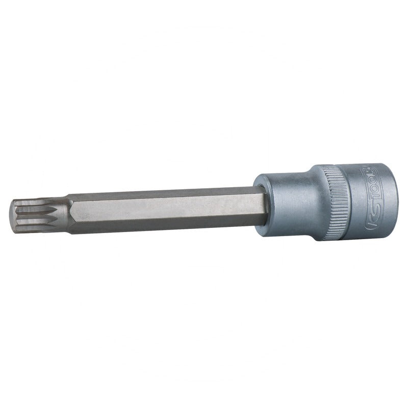 KS TOOLS 1/ 2" Bit Stecknuss XZN, lang, M9 – 110 mm