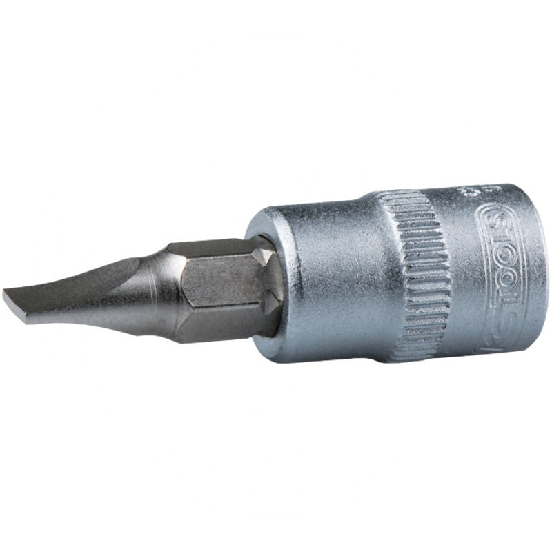 KS TOOLS 1/ 4" Bit Stecknuss Schlitz,4mm – 37 mm